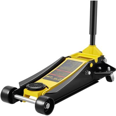 4 Tonnen Low Profile Floor Jack, Schwerlaststahl, Doppelkolben Schnellhub, Hubbereich 3.35'-19.69" Image