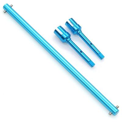 Metall Zentral Antriebswelle und Propeller Gelenk Satz für TT-02 TT-02B TT02 TT02B 1/10 rc Auto Image