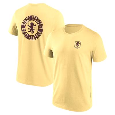 Aston Villa Revolve Graphic T-Shirt – Pale Banana – Herren Image