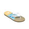 Sandale QUIKSILVER "Molokai Stripe 25", Gr. 11(44), coronet blau naturama, Obermaterial: Synthetikmaterial / Außensohle: Gummi, Schuhe