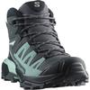 Wanderschuh SALOMON "X ULTRA 360 MID GORE-TEX W", Gr. 38, turbulence, carbon, tourmaline, Synthetik, Textil, sportlich, Schuhe, wasserdicht