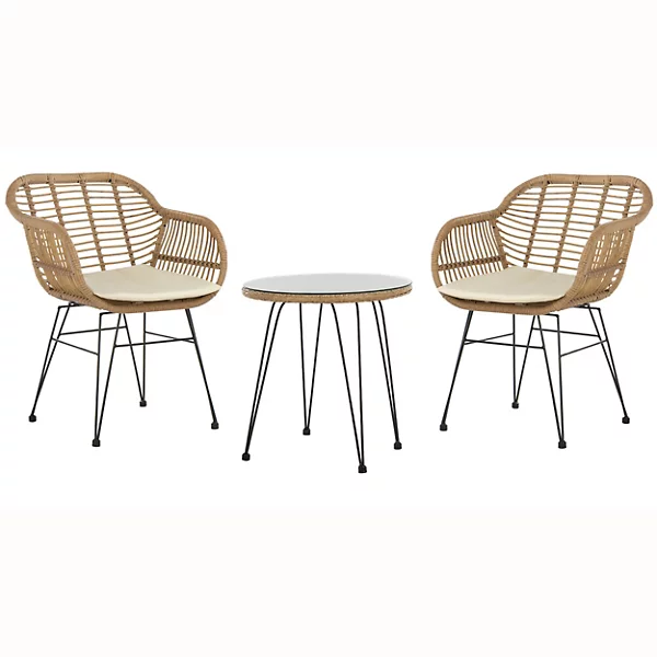 Alder & Ore Alemany Outdoor 3 Pcs Lounge Chair Set