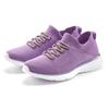 Sneaker LASCANA, Damen, Gr. 41, lila (flieder), Obermaterial: 100% Textilmaterial. Futter: 100% Textilmaterial. Decksohle: 100% Textilmaterial. Laufsohle: 100% Synthetik, unifarben, Glitzer, feminin, Schuhe Slip-on-Sneaker, mit modischer...