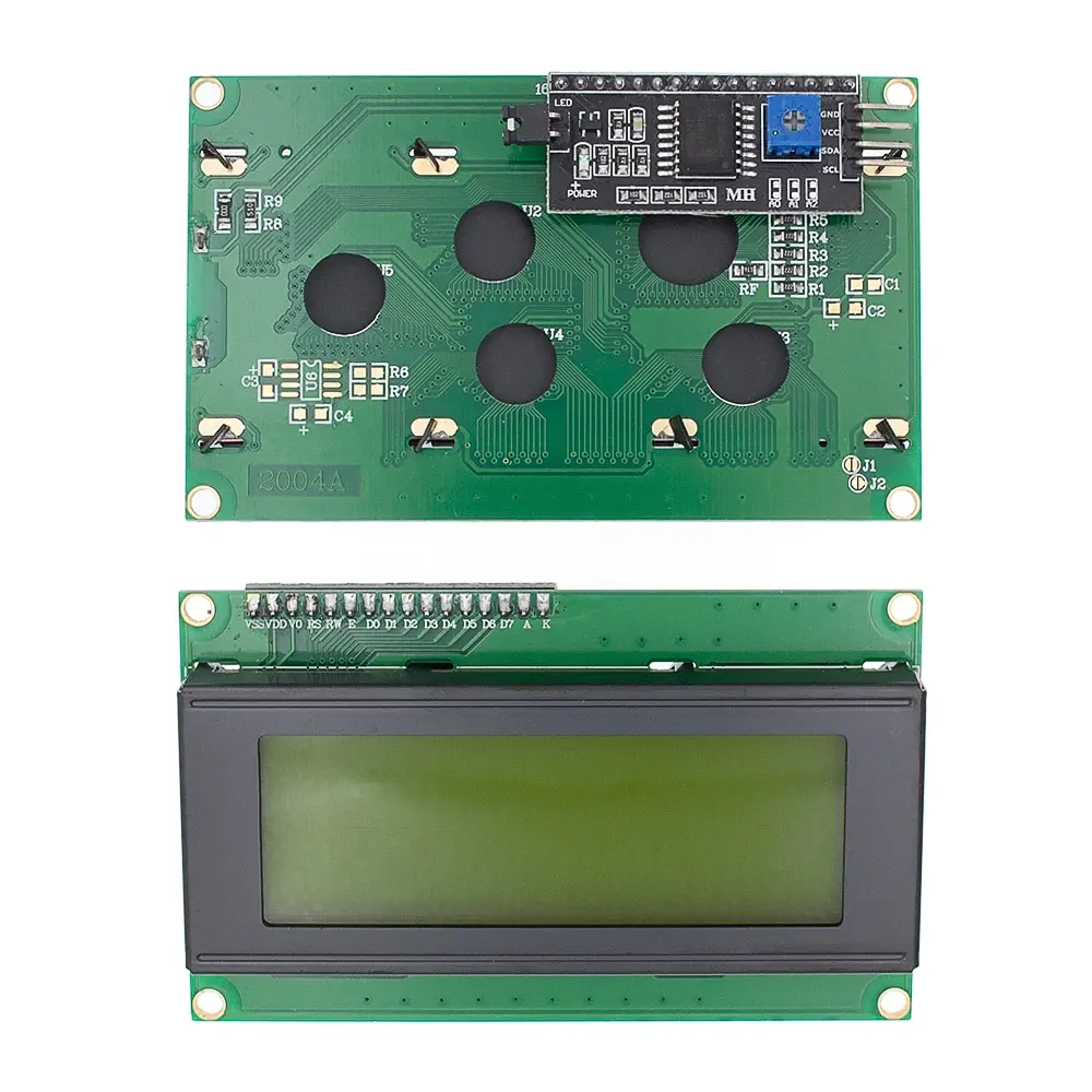 LCD2004+I2C LCD2004 20x4 2004A Blau Grün Bildschirm Zeichen LCD IIC Serielle Schnittstelle Adapter Modul für Arduino Image