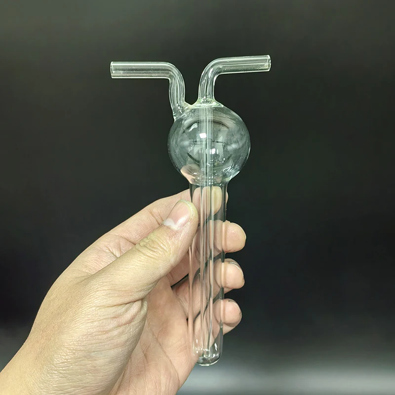 Oxidationsflasche, Fassungsvermögen 10 ml, 25 ml, 50 ml, 75 ml, transparent/braun, Oxidationsrohr für Stickstoffoxid, Borosilikatglas Image