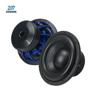 Zeming 12 Zoll Subwoofer 2000 W Auto Subwoofer Dual Voice Coil Auto Bass Lautsprecher Image