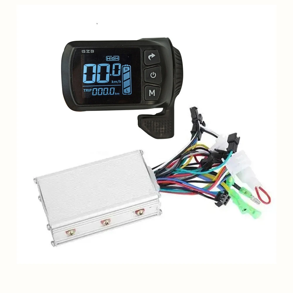 24V 36V 48V 250W GZ3 Motor Bürstenlosen Controller LCD Display Panel Daumen-drossel E-bike Roller Bürstenlosen Controller Image