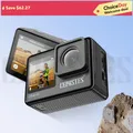 CERASTES Action Camera 5K 4K 60FPS WiFi Anti-shake Doppio schermo 170 ° Telecamera sportiva impermeabile grandangolare da 30 m con telecomando