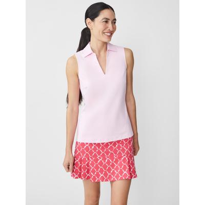 J.McLaughlin Women's Aida Sleeveless Top Lady Pink, Size Medium | Nylon/Spandex/Catalina Cloth