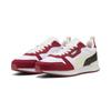Sneaker PUMA "PUMA R78 Sneakers Erwachsene", Gr. 45, schwarz crimson warm weiß rot, Obermaterial: Synthetik, Leder; Futter: Textil; Laufsohle: Gummi, Schuhe