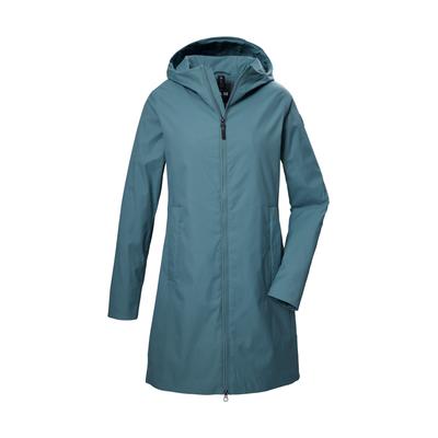 Parka "GS 57 WMN PRK", Damen, Gr. 36, grün (jade), Oberstoff: 100% Polyester, Futter: 100% Polyester (recycelt), G.I.G.A. DX BY KILLTEC, sportlich, Jacken, Damenparka im urbanen Look, wind- und wasserdicht, atmungsaktiv Image