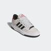 Sneaker ADIDAS SPORTSWEAR "RAPID COURT LOW", Gr. 37, grau one, core schwarz, collegiate rot, Synthetik, sportlich, Schuhe