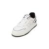 Sneaker MARC O'POLO "mit robuster Gummisohle", Herren, Gr. 44, weiß (weiß, schwarz), Obermaterial: 100% Leder, unifarben, casual, Schuhe