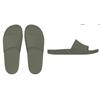 Pantolette CROCS "Crocs Slide", Damen, Gr. 42, grün (khaki), Croslite, unifarben, casual, Schuhe, Badeschuh, Schlappen, Strandschuh mit bequemem Fußbett