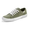 Sneaker LASCANA, Damen, Gr. 36, grün (olivfarben), Obermaterial: 100% Textilmaterial. Futter: 100% Textilmaterial. Decksohle: 100% Textilmaterial. Laufsohle: 100% Synthetik, unifarben, casual, Schuhe Canvassneaker Sneaker low Skaterschuh, aus...