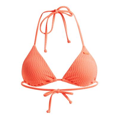 Triangel-Bikini-Top ROXY "Lagos", Damen, Gr. XS, Cup B, orange, 92% Polyester, 8% Elasthan, Bikini-Oberteile Image