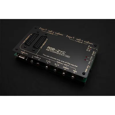 Rgb To Composite & S-Video Ver2.0 Rgb Scart Video Converter For Md/Neogeo Home Console/Arcade