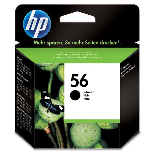 Original HP C6656AE / 56 Druckerpatrone Schwarz