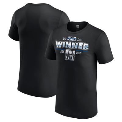 WWE Jey Uso Royal Rumble Gewinner T-Shirt - Schwarz - Herren Image