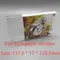 Transparenter Box-Schutz für Nintendo 3DS/Europäische Version, Sammelboxen, TEP-Aufbewahrung, Spielhülle, transparente Vitrine