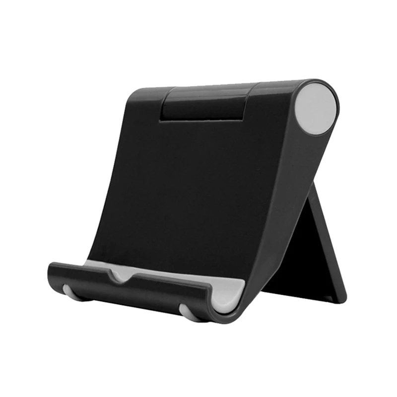 Supporto piatto portatile Supporto da tavolo universale per telefono cellulare Supporto con rotazione regolabile a 270 gradi per supporto per tablet cellulare