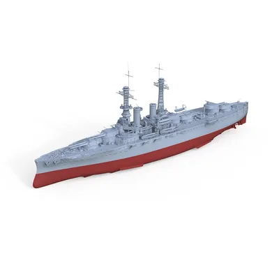 SSMODEL SSC522S-A 1/350 Military Model Kit USN Wyoming class Battleship BB-32 Full Hull