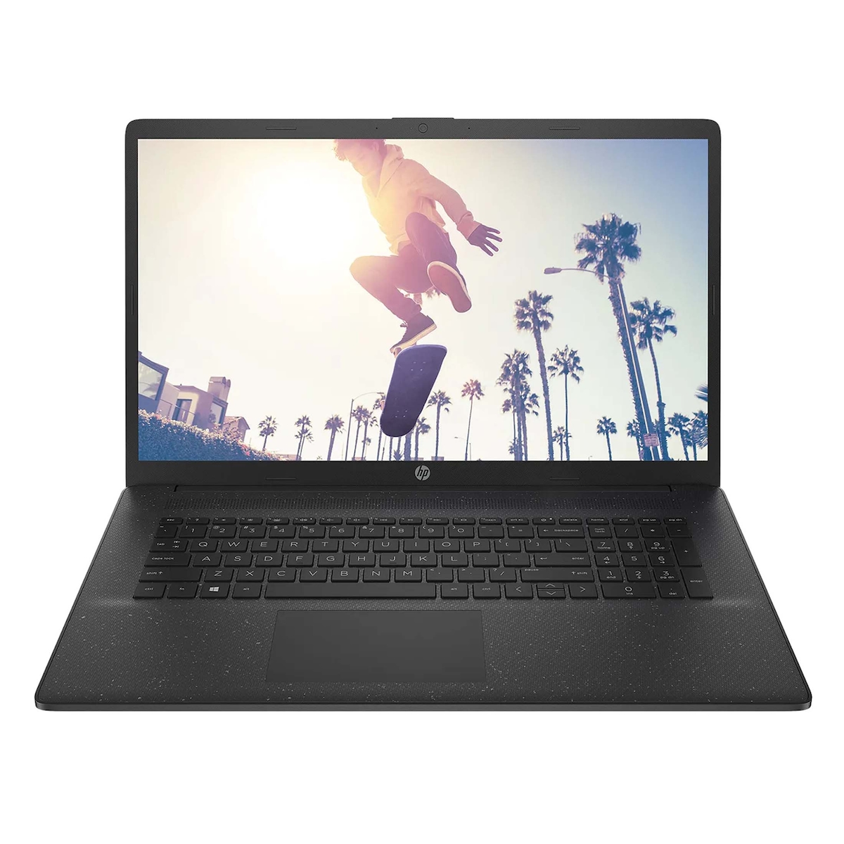 HP 17 (Jet Black, 17,3" Full-HD, AMD Ryzen™ 7 7730U, 8 GB RAM, 500 GB SSD) mit Windows 11 Pro Image