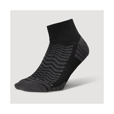 Eddie Bauer Adventure COOLMAX Lightweight Quarter Socks - 2 Pack - Black - Size M