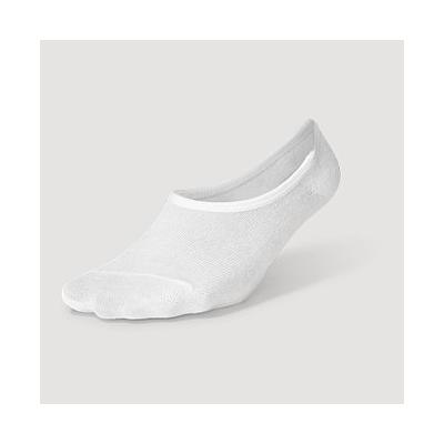 Eddie Bauer Adventure COOLMAX No-Show Liner Socks - 2 Pack - White - Size M