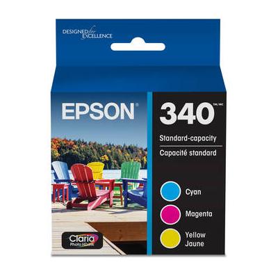 Epson 340 Claria Photo HD Inkjet Cartridge Pack (Cyan, Magenta & Yellow) T340923-S