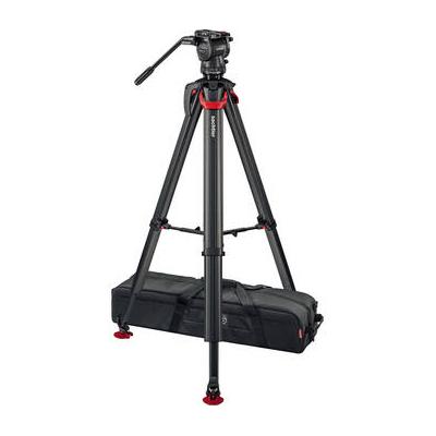 Sachtler FSB-6 Fluid Head & flowtech 75mm Tripod System MS Mk II 0495M