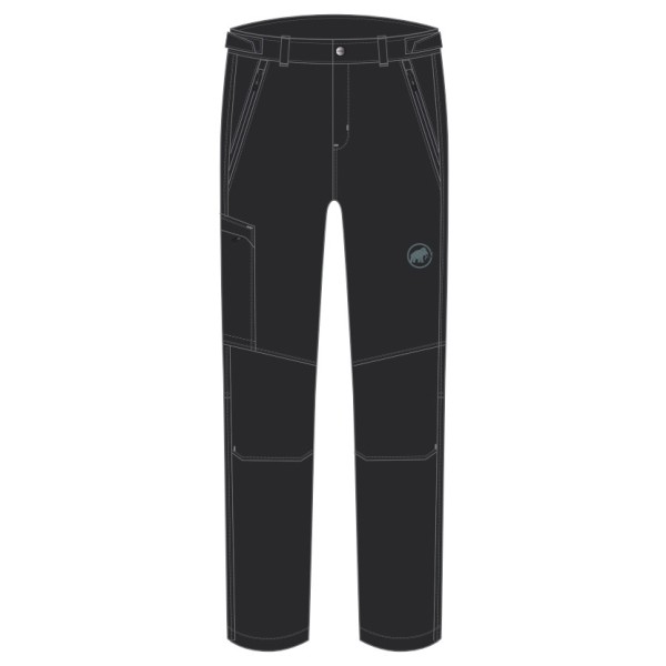 Mammut - Runbold IV Pants - Trekkinghose Gr 54 - Long schwarz