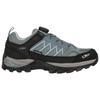 CMP - Women's Rigel Low Fitgo Trekking Shoes WP - Multisportschuhe 37 | EU 37 schwarz/grau