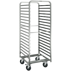 B.PRO RWRE 161, Regalwagen aus rostfreiem Edelstahl mit stahlverzinkten Rollen, fahrbar Image