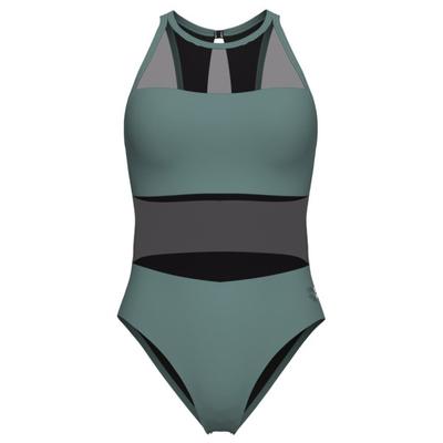 Arena - Women's Mesh Panels Swimsuit Vent Back - Badeanzug Gr 38 türkis Image