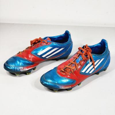 Adidas Shoes | Adidas Soccer Cleats F50 Adizero Trx Fg Synthetic Rare Size Us 7.5 | Color: Blue | Size: 7.5