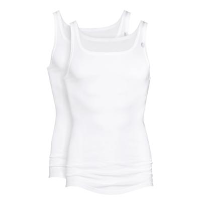 Achselhemd MEY "Noblesse", Herren, Gr. 6/L, N-Gr, weiß, Obermaterial: 100% Baumwolle, casual, ärmellos, Unterhemden, ohne Seitennähte, Rundhalsausschnitt, atmungsaktiv, Feinripp Image