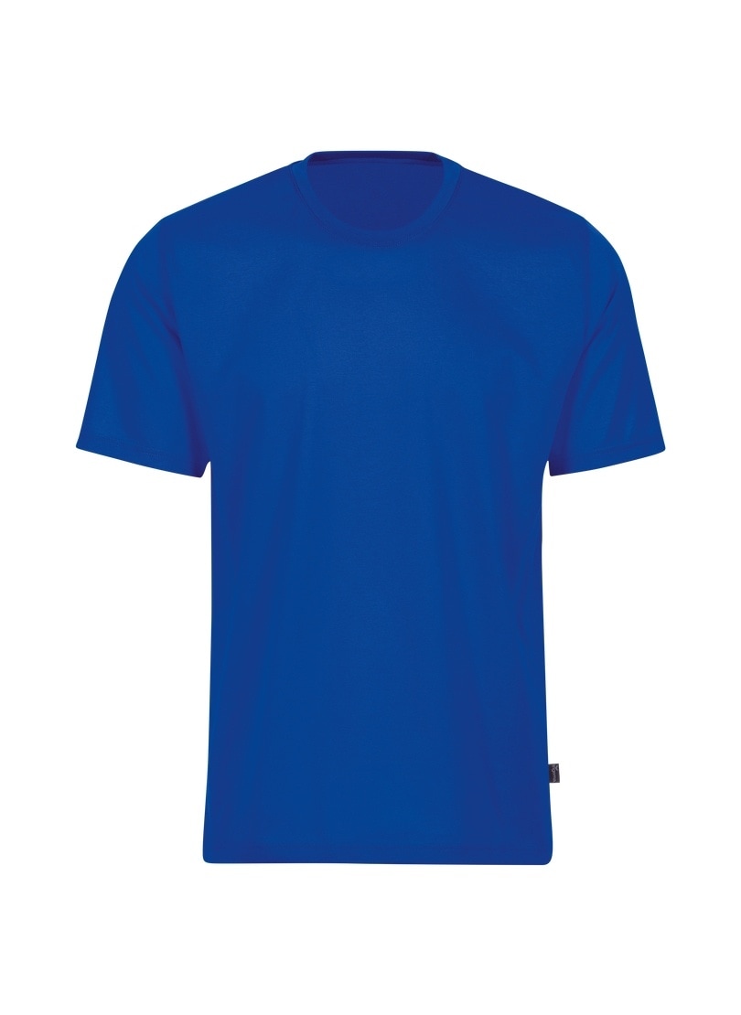 T-Shirt TRIGEMA "TRIGEMA T-Shirt aus 100% Baumwolle", Kinder, Gr. 92, blau (royal), 100% Baumwolle, Basic, Shirts Image