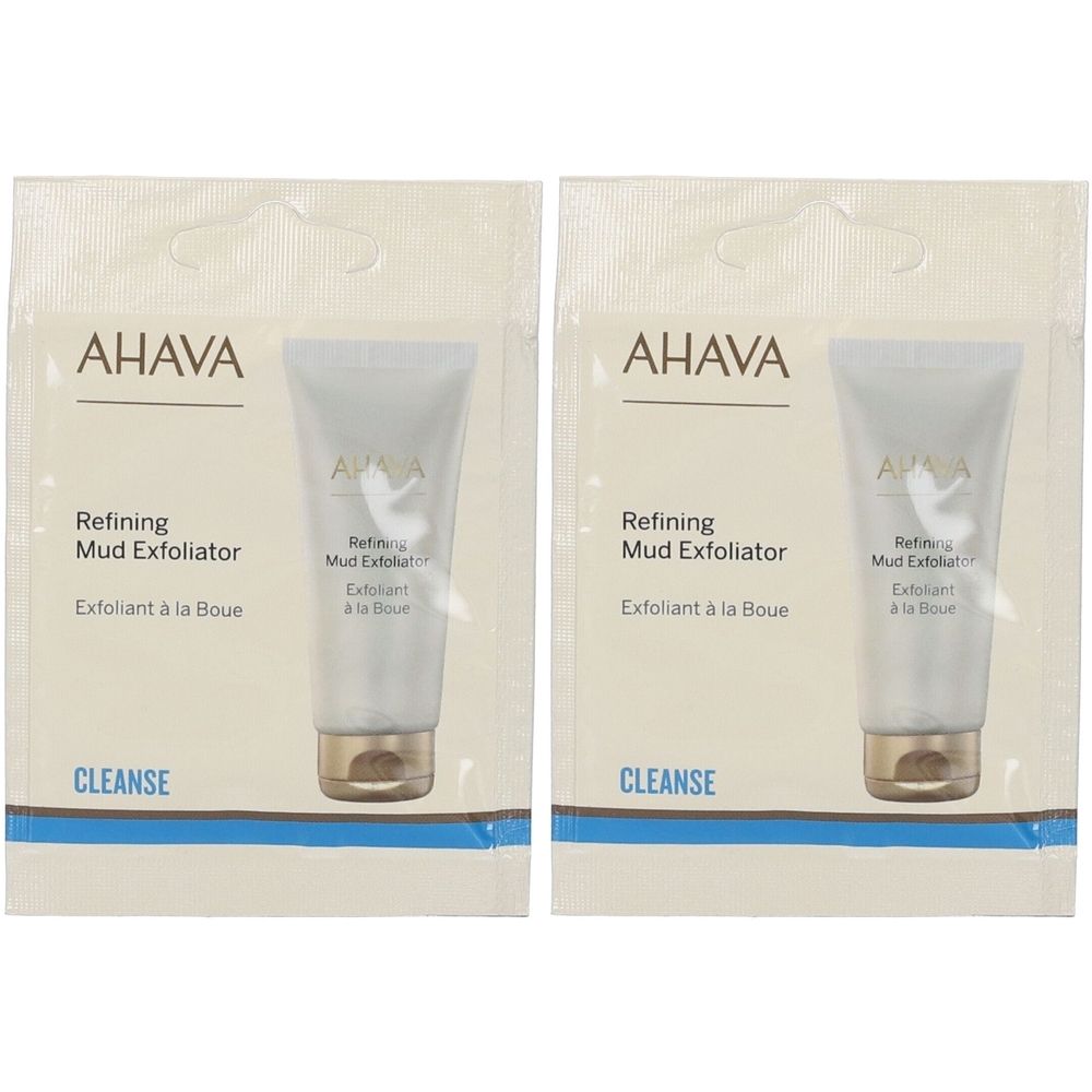AHAVA Facial Mud Exfoliator 2x8 ml Crema