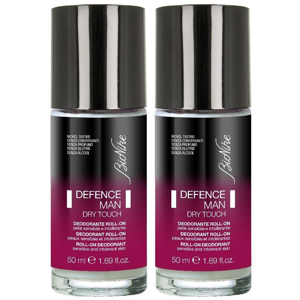BioNike Defence Man Deodorante Roll-On 2x50 ml Roller