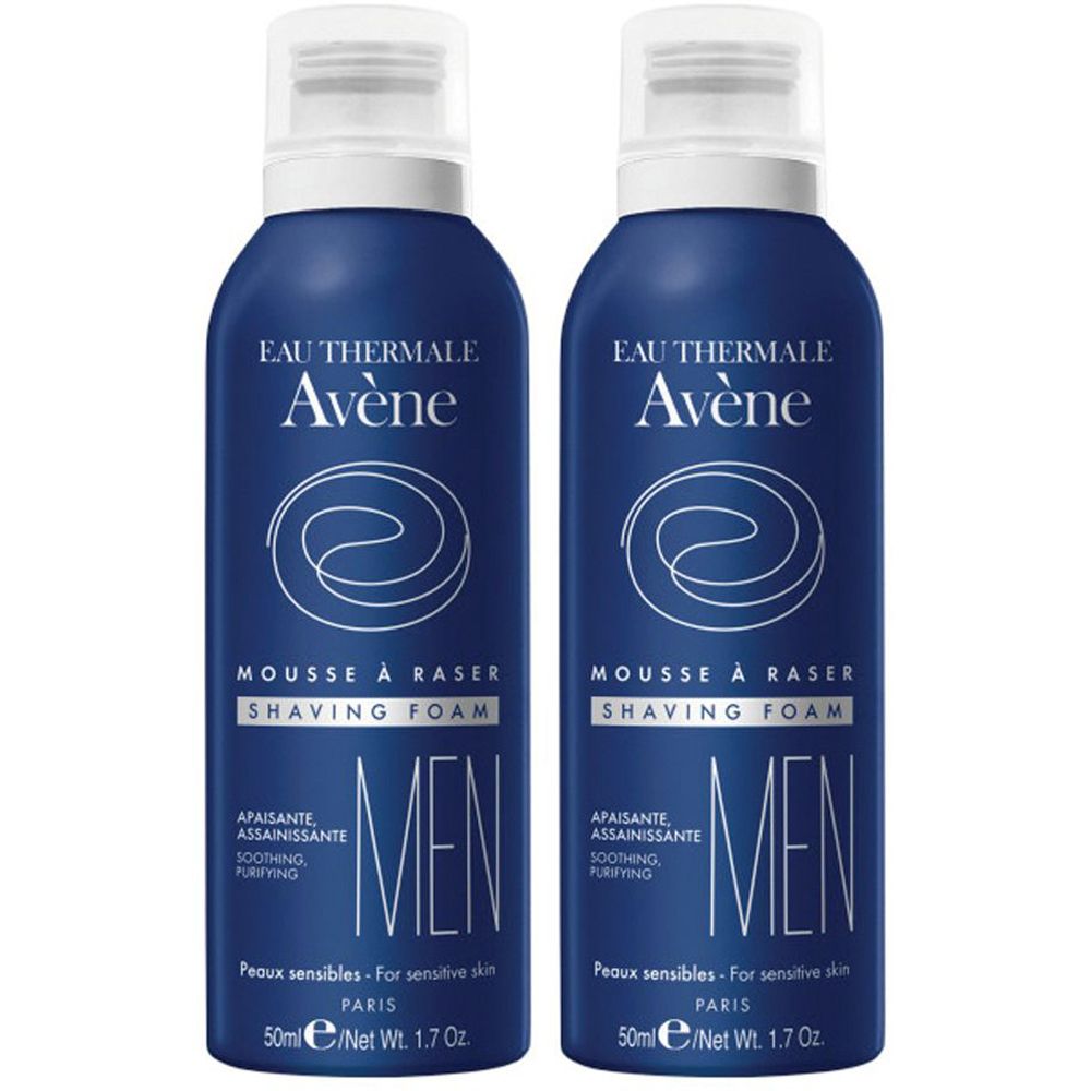 Avene Men Schiuma da Barba 2x50 ml barba