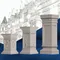 Plastic Column Pier Mold Roman Square Column Model Balcony Outdoor Garden Villa Gate Self-made