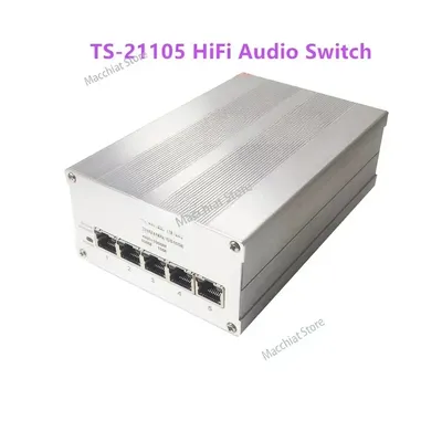 Neuer teradak gs105e 5-Port 1000m Gigabit Management Switch Magic Upgrade Ocxo oszillator Image