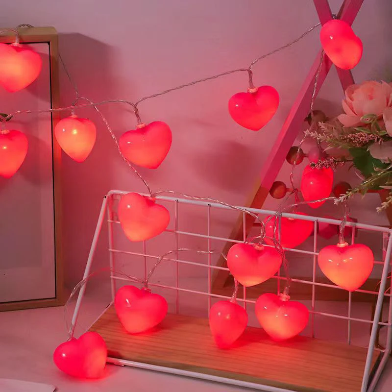 LED Lichterkette Wasserdichte Outdoor Fee Lampe Schlafzimmer Garten Valentinstag Geburtstag Hochzeit Party Dekoration Lichterketten