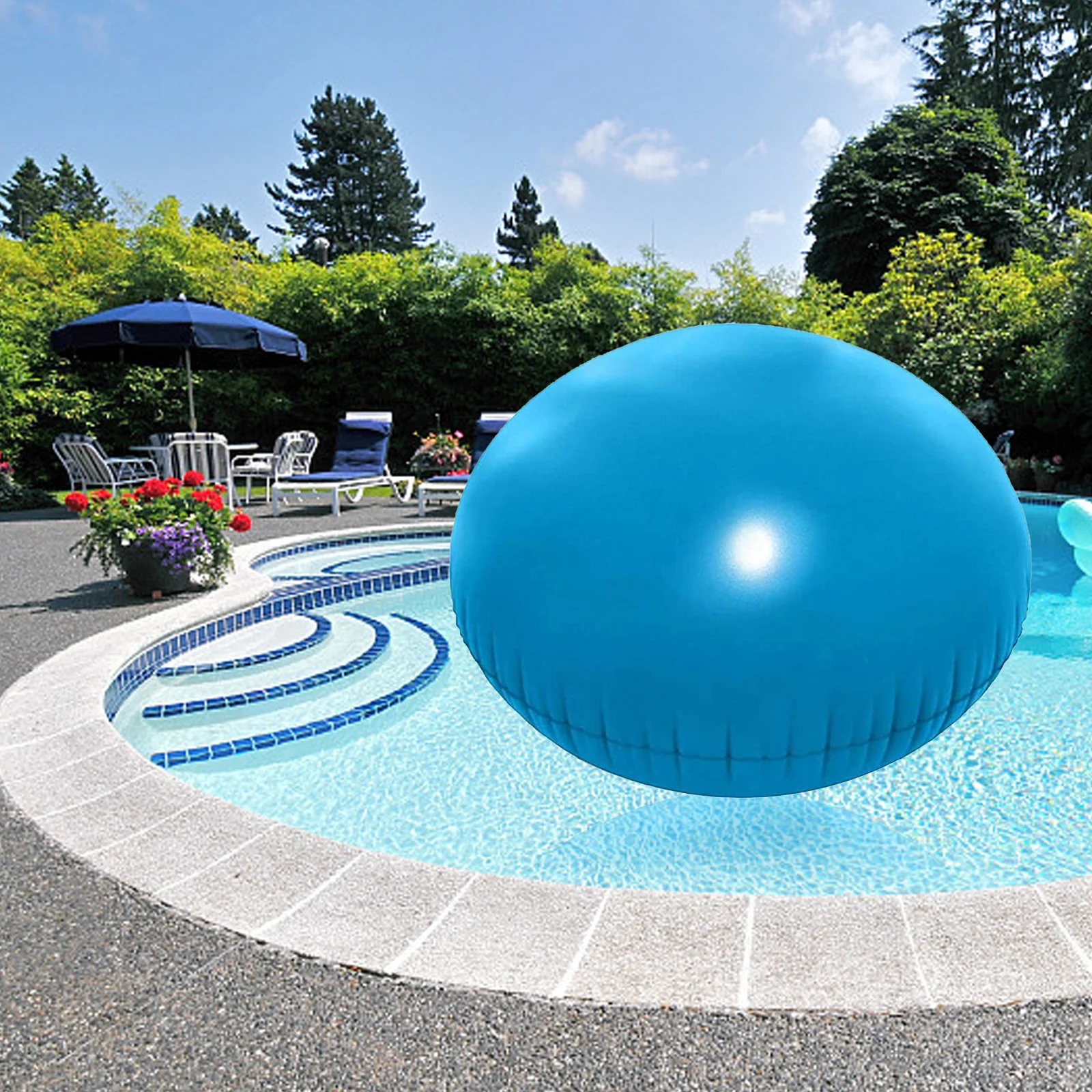 Winter Pool Kissen PVC Pool Abdeckung Luftkissen langlebige Winter Pool Abdeckung Kissen kälte beständig für oberirdische Pool Image