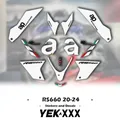 Per Aprilia RS660 2021 2022 2023 2024 nuova Replica OEM colore speciale carenatura Shell Sticker Decal tutti i Logo 2023 RS660