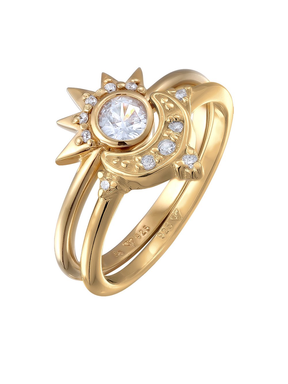 Elli Ring Damen gold, 54 Image