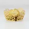 10pcs Wedding Chocolate Wrappers Paper Laser Cut Candy Box White Gold DIY Valentine