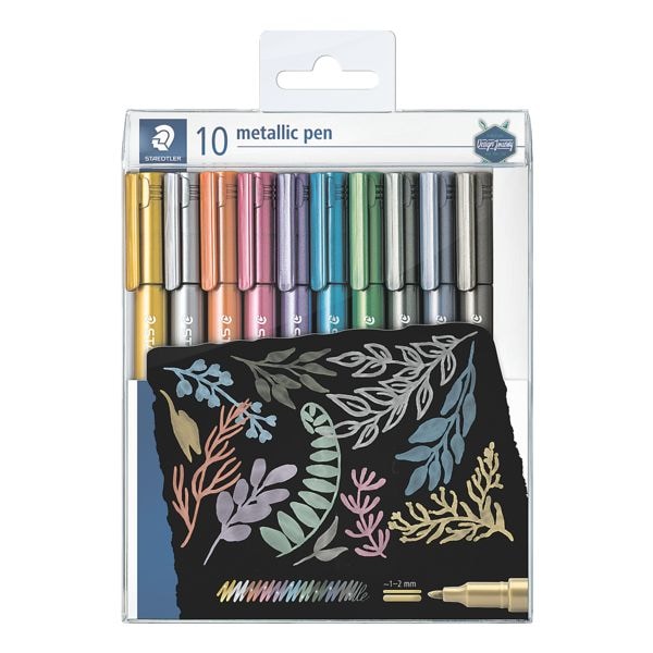 Staedtler 10er-Set Stifte »Metallic pen« Image