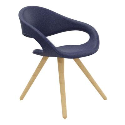 fm Büromöbel Besuchersessel »ELAN« konische Füße blau, 45.5 cm Image